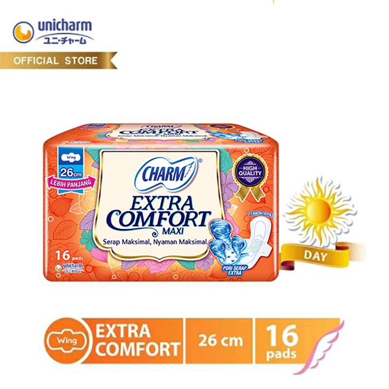 CHARM Extra Comfort Maxi Wing