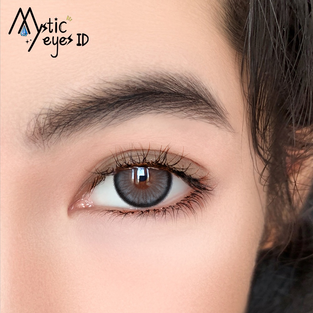 [✅COD] MYSTICEYES SOFTLENS SORAYAMA DAWN SERIES GREY 14.5MM BIG EYES