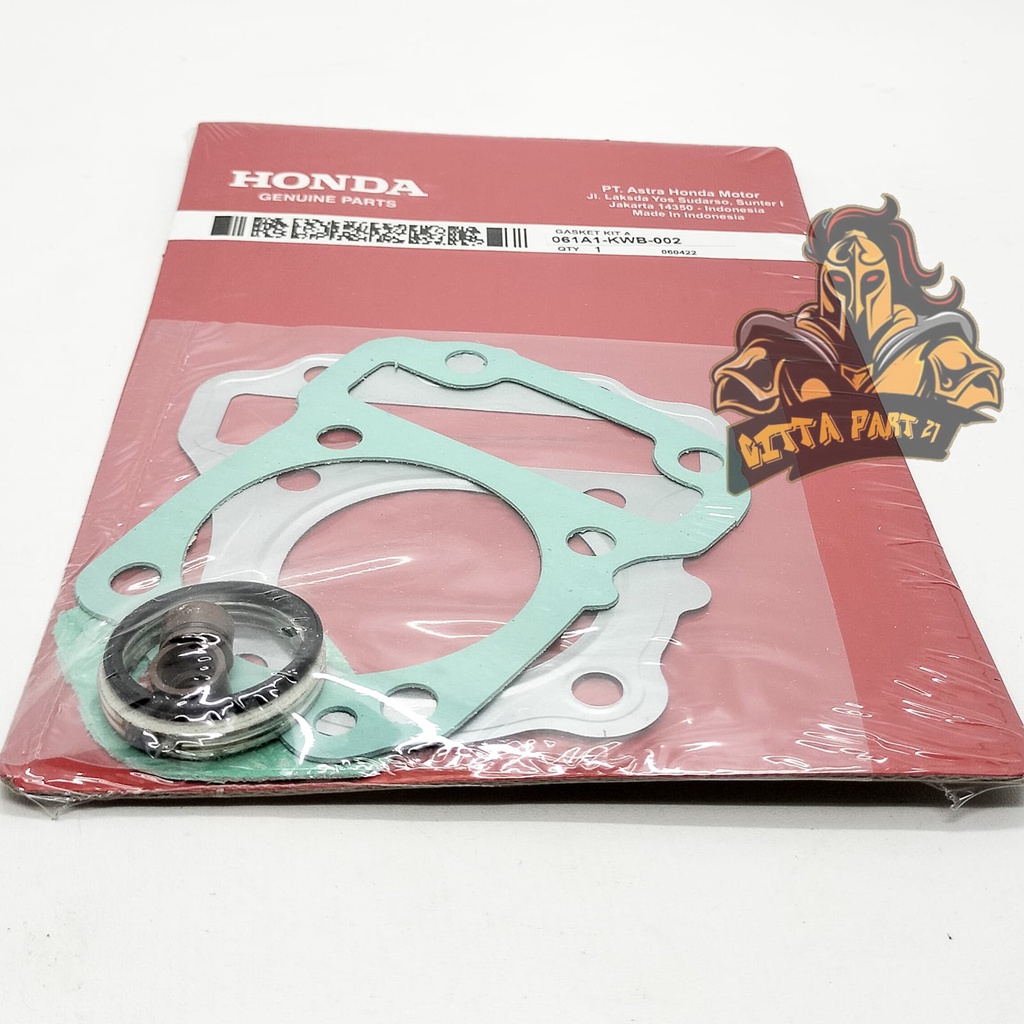 PACKING TOP SET LENGKAP HONDA AHM KWB KUALITAS ASLI ORIGINAL HONDA AHM  REVO ABS ABSOLUTE KARBU BLADE KARBU