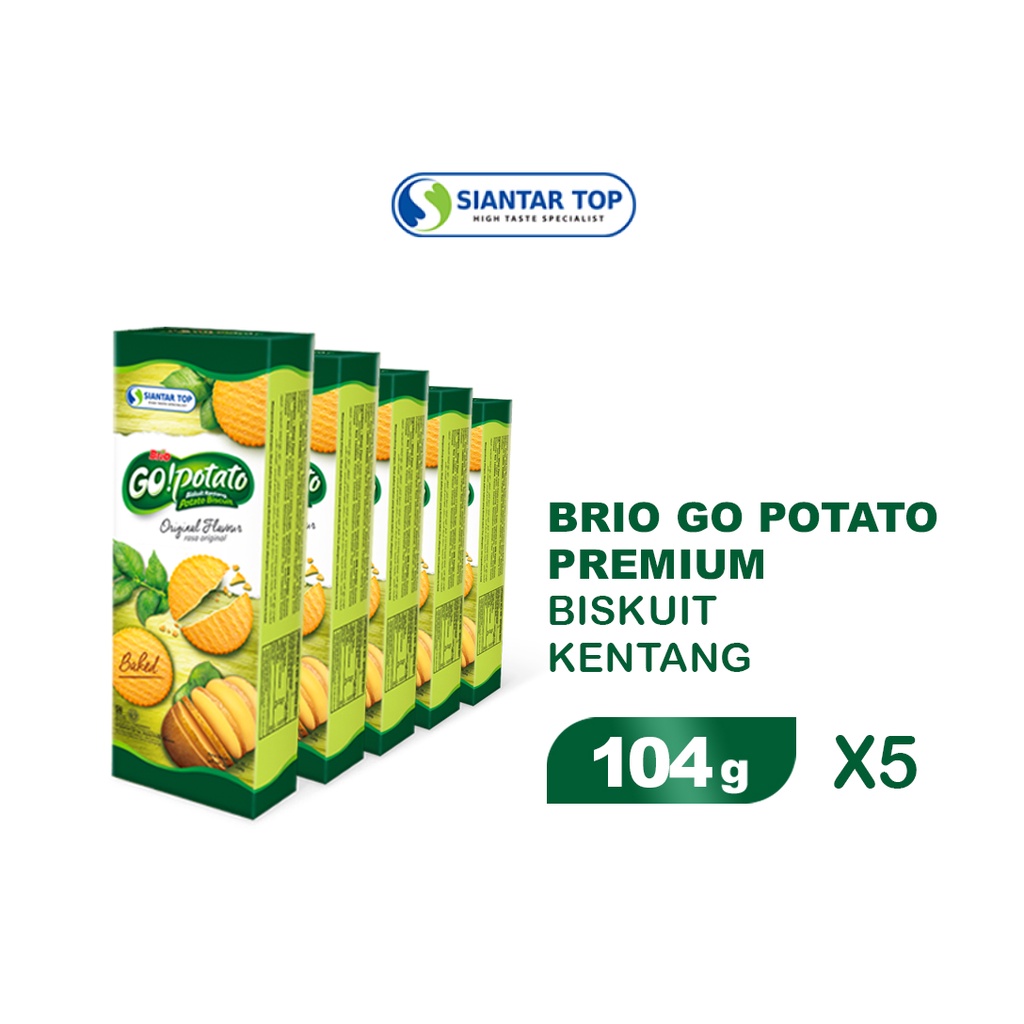 

Brio Go! Potato 104 gr x 5 PCS - SIANTARTOP