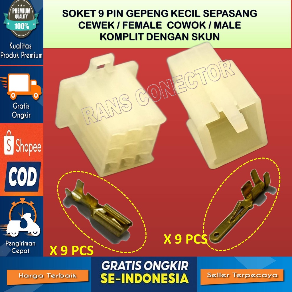 SOKET KABEL MOTOR 9 PIN KECIL –SOKET KABEL –SOKET –9 PIN- SOKET -SOKET - SOKET-SOKET-SOCKET -SOCKET