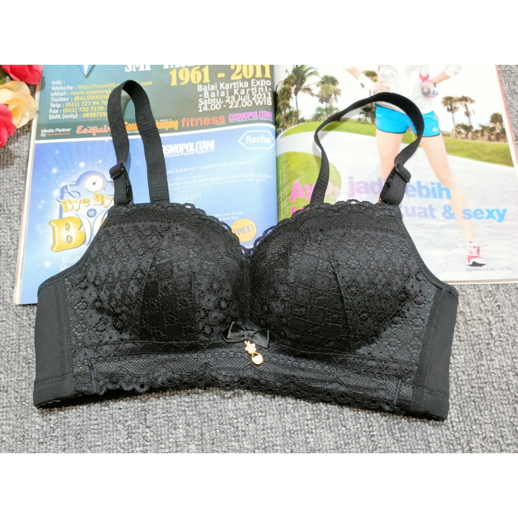 BRA / BH WANITA 201566-519-2436  BUSA TEBAL TIDAK ADA KAWAT SIZE 32-38 BAHAN HALUS IMPORT PAKAIAN DALAM WANITA