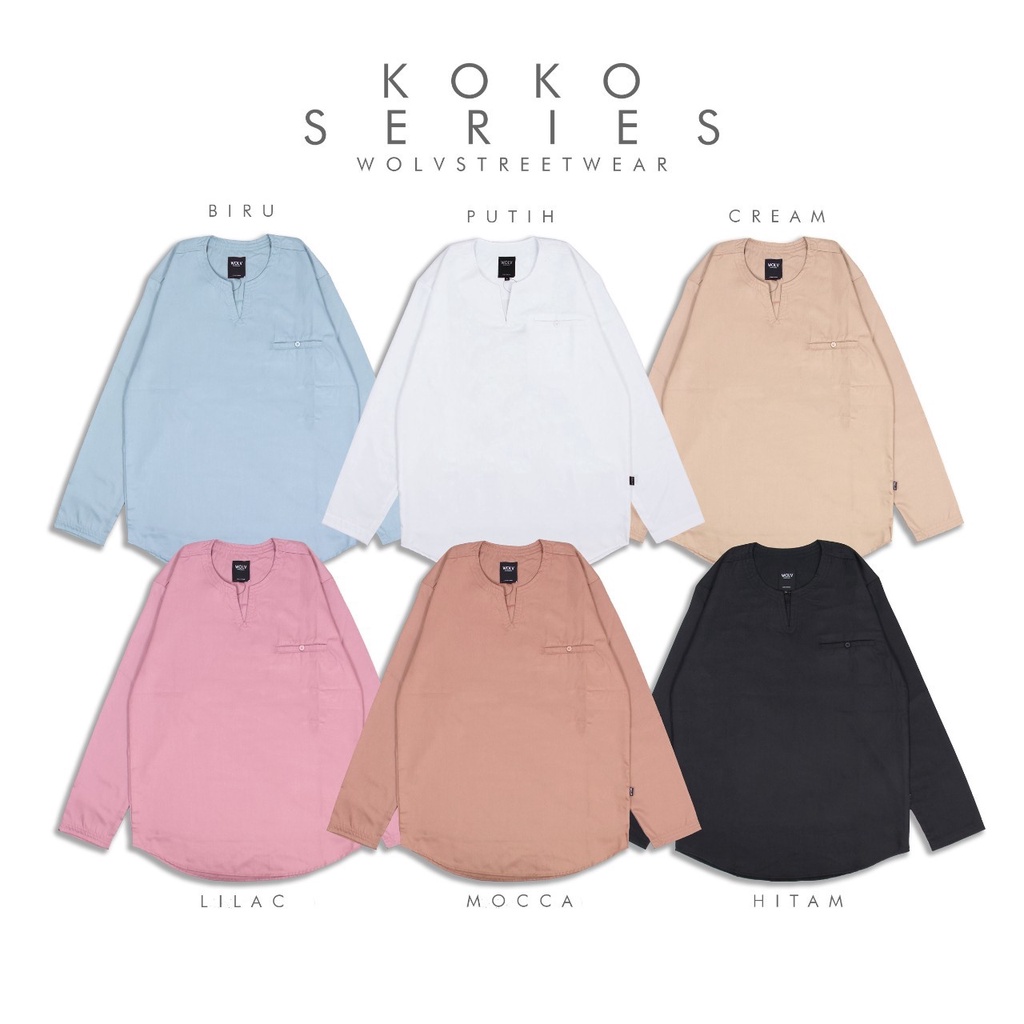 Koko Wolv Koko Pakistan Koko Pria Kurta Pria Kurta Pakistan Koko Basic Kurta Basic Cream Koko Panjang