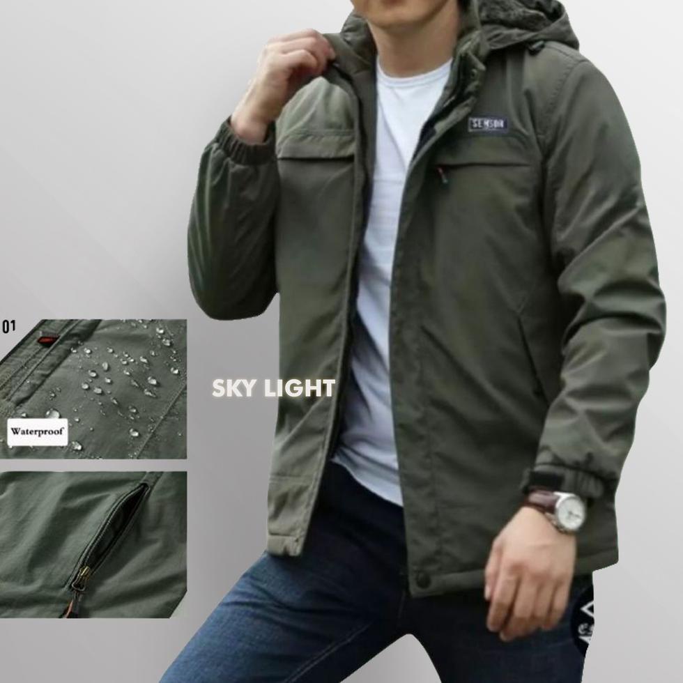 STOK TERBATAS Jaket Pria Distro Tebaru Keren Sultan Kalibre Dewasa Keren Jacket Saku Dalam Bomber Ik