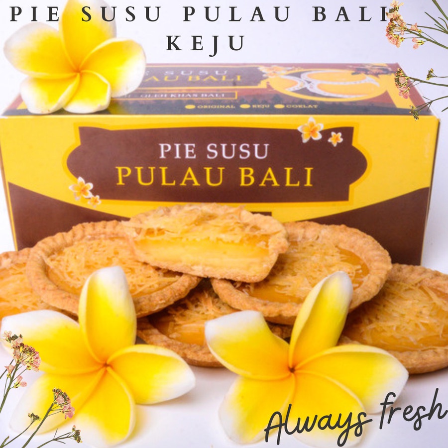 

Pie Susu Pulau Bali Keju Isi 10 Oleh Oleh Bali
