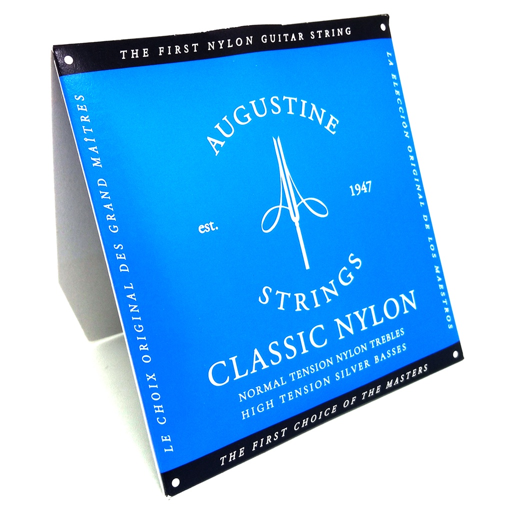 Augustine Classic Blue High Tension Senar Gitar Klasik Nylon Original