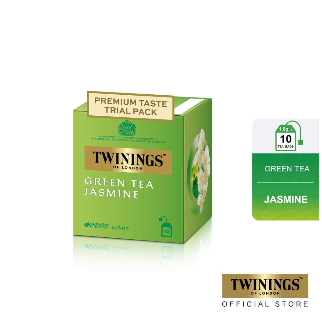 

Twinings Teh Hijau Melati Celup (Green Tea Jasmine) 10x1.8g