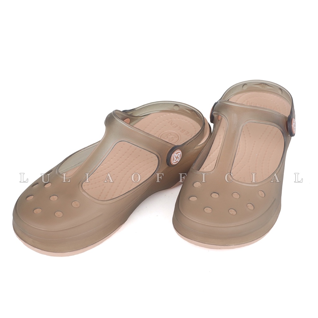 Promo  Sandal Wanita Crocs Maryjane Veblem Polos