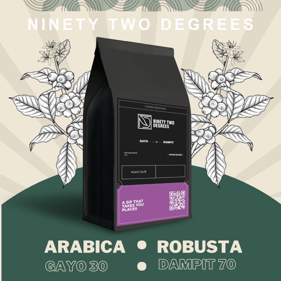 

NTD House Blend 30% Gayo 70% Dampit Roast Beans