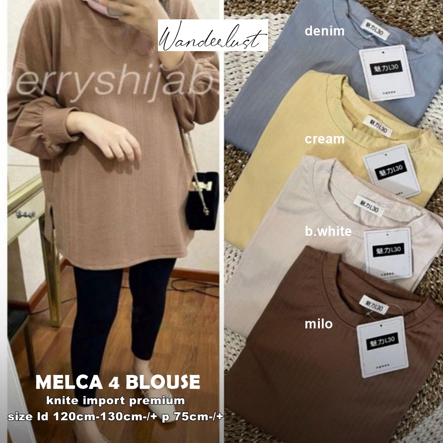 BLOUSE WANITA / BLOUSE IMPORT JUMBO LENGAN PANJANG / BAJU IMPORT WANITA LENGAN PANJANG