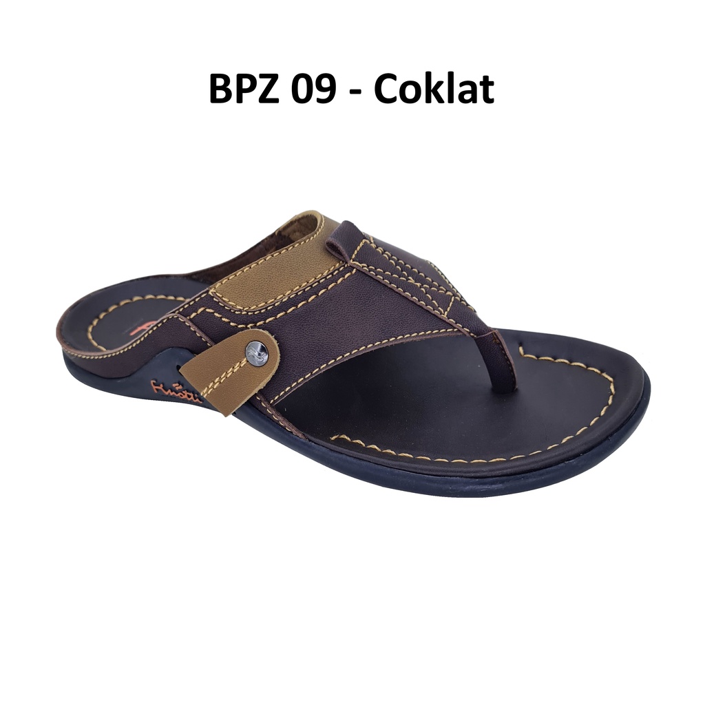 Sandal pria kulit sintetis - jepit Finotti BPZ 05 , 09