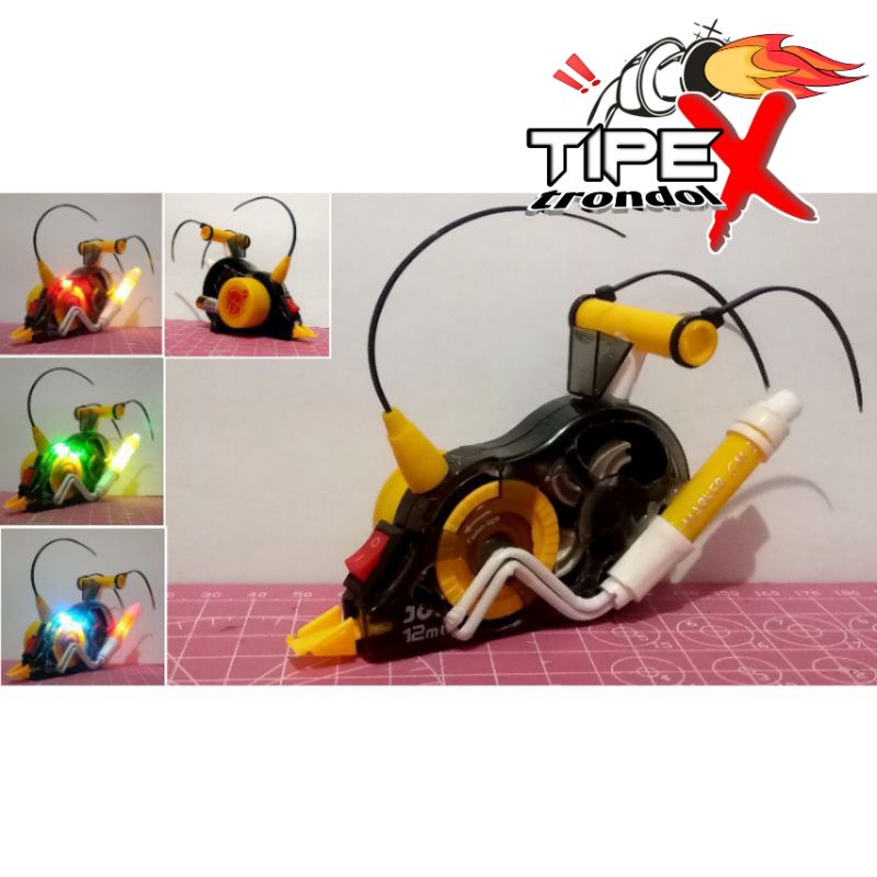 TIPE X TRONDOL KUMBANG TANDUK YELLOW (LAMPU + DINAMO)