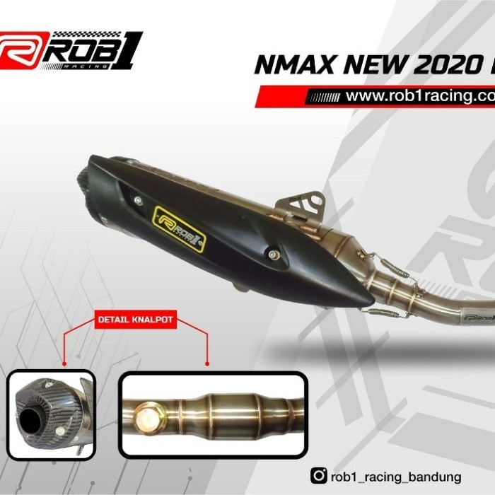 Knalpot Rob1 Aerox Nmax Connected Bore Up Boreup
