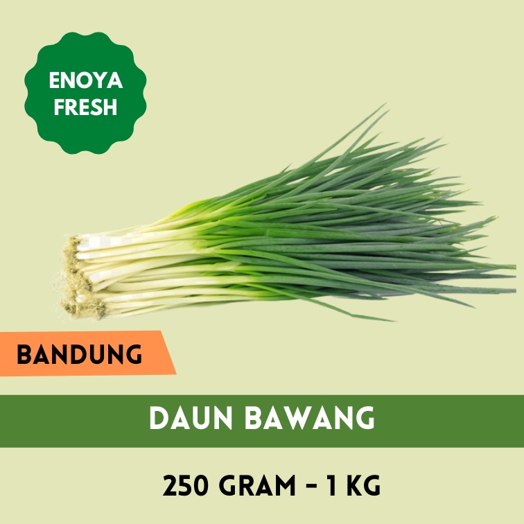 

Daun Bawang 250 gr - 1 kg Bandung