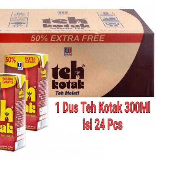 

➼ TEH KOTAK ULTRA JASMINE 300 ML - ( 1 DUS ISI 24 PCS) ➪