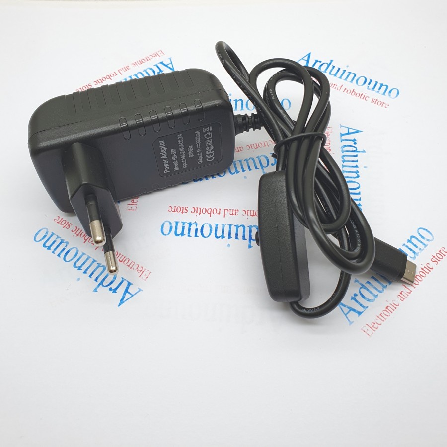 Adaptor Raspberry PI 4 USB Type C 15W Adapter 5V 3A Power supply PI4