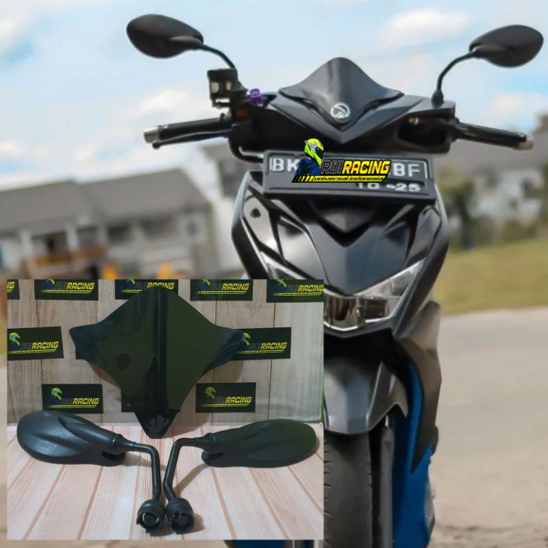 VISOR HONDA BEAT FI DELUXE PLUS SPION X1