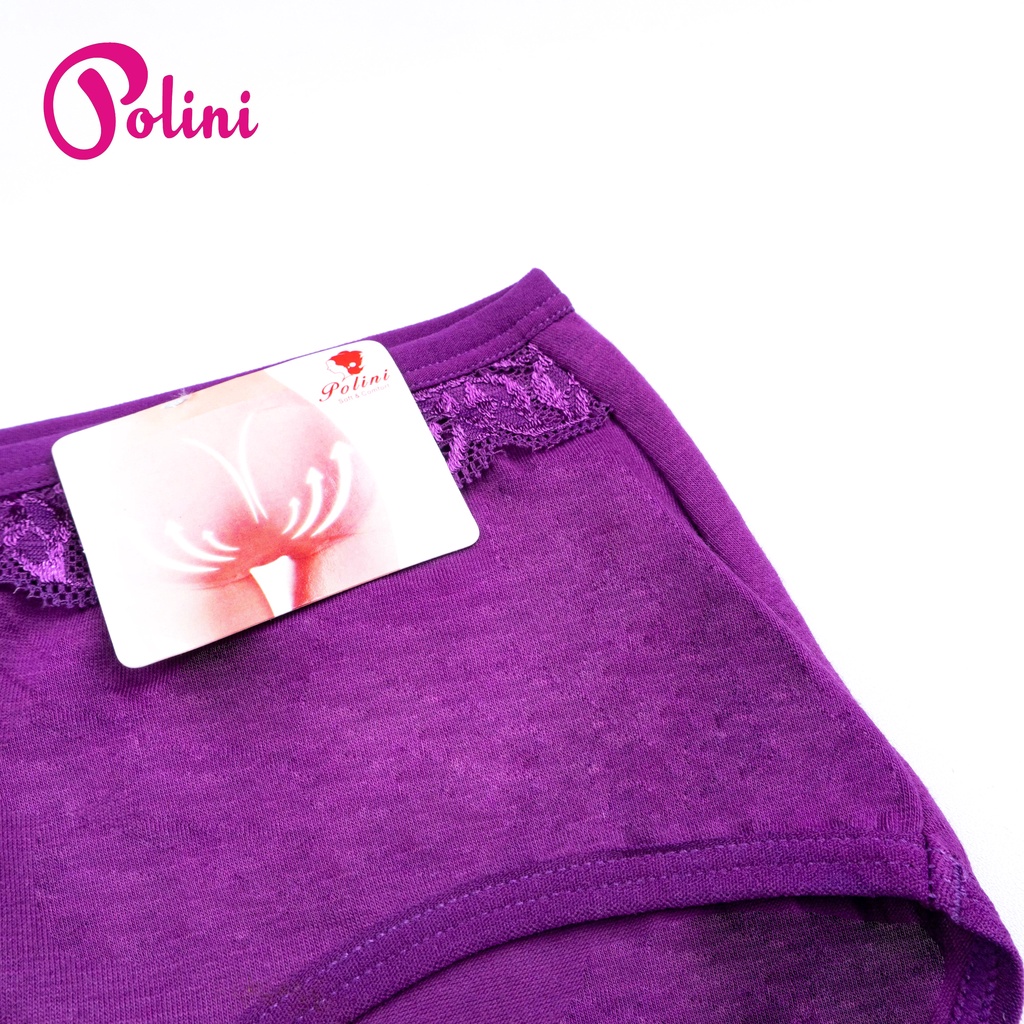 BEE - Celana Dalam Wanita POLINI List Renda Cd Undies Mid Waist Pakaian Dalam Wanita 5531