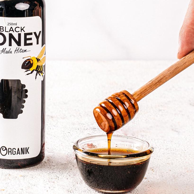 

❇ Hitam Pahit Beorganik 250ml (350gr) - Black Honey Asli 100% ➦