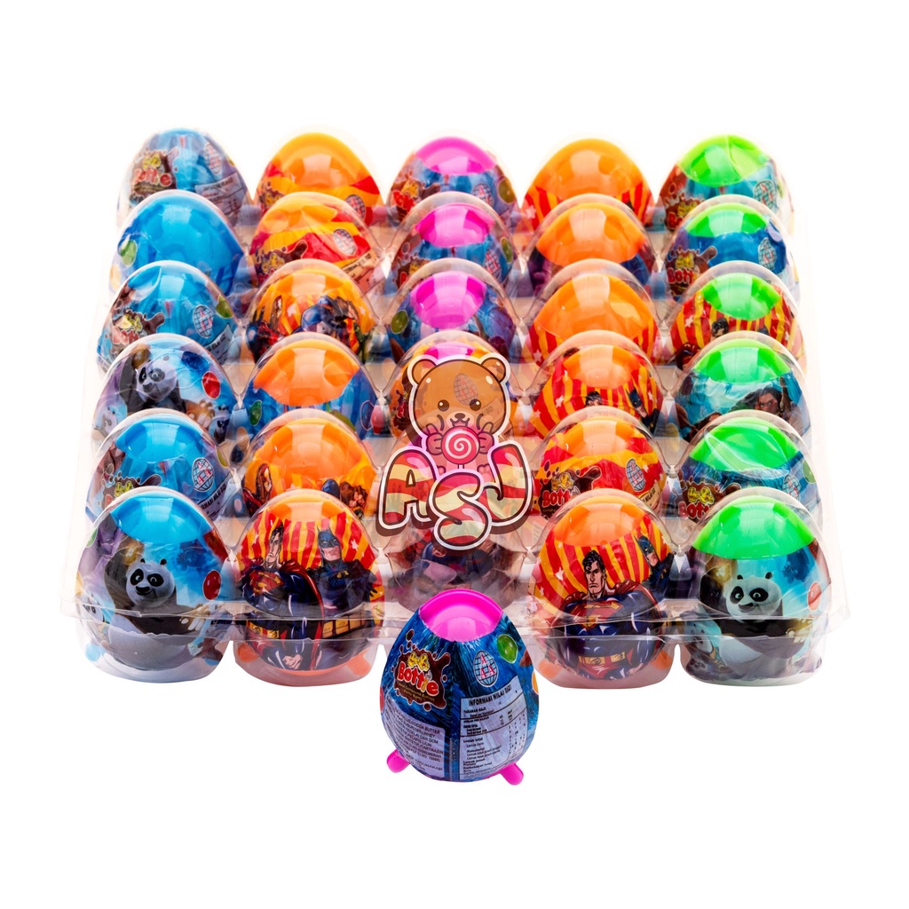 

MAINAN TELOR UFO ISI COKLAT ISI 30 X 10 GR