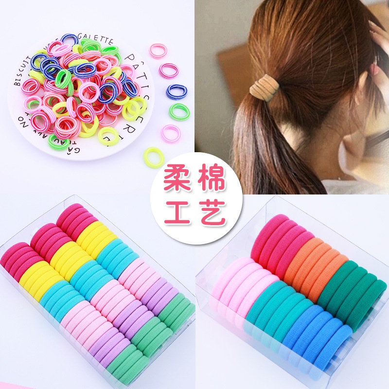 Ikat rambut cincin/Ikat rambut wanita (100pcs)