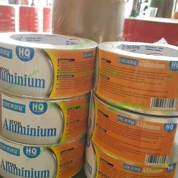 

isolasi / lakban aluminium foil tape TAHAN PANAS ( lem panci knalpot ) TERMURAH