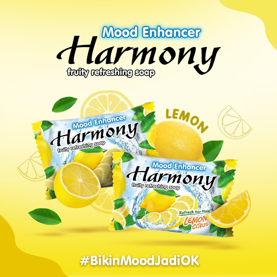 Sabun Mandi Batang HARMONY Aroma Buah 70gr