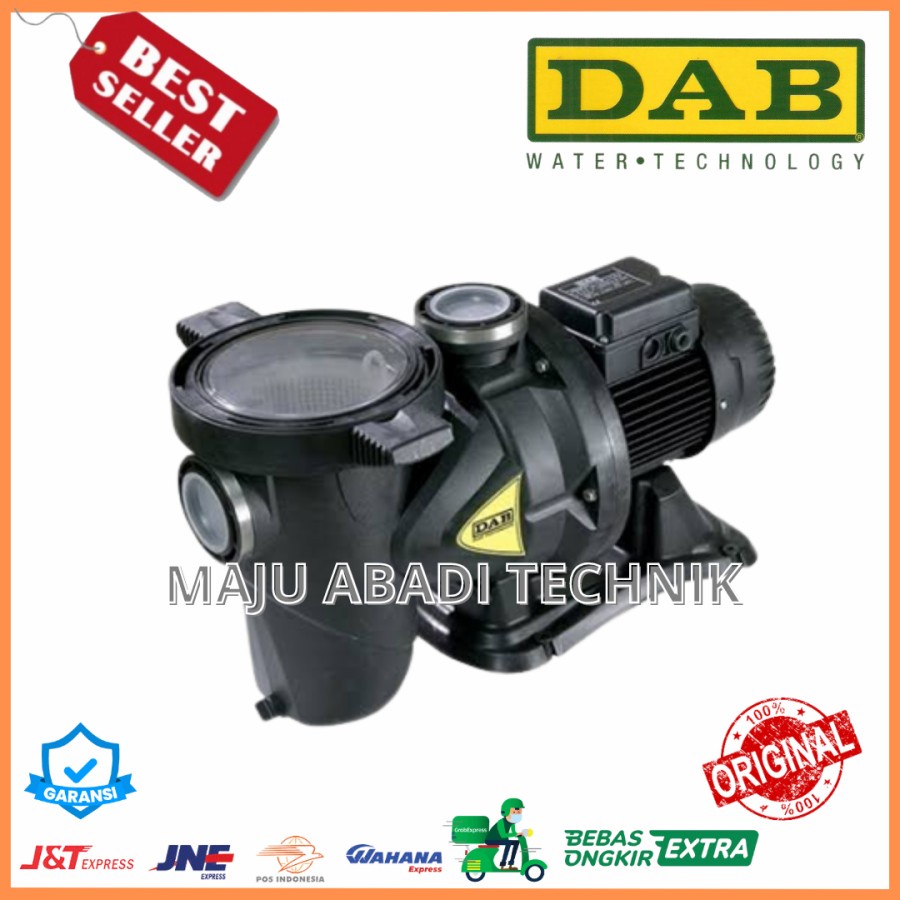 POMPA KOLAM RENANG 3/4HP DAB Euroswim 75 MESIN POMPA KOLAM RENANG