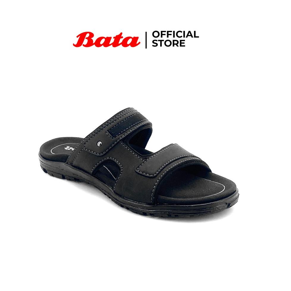 LANGSUNG ORDER Bata Sandal Pria New Mohican Black - 8716461