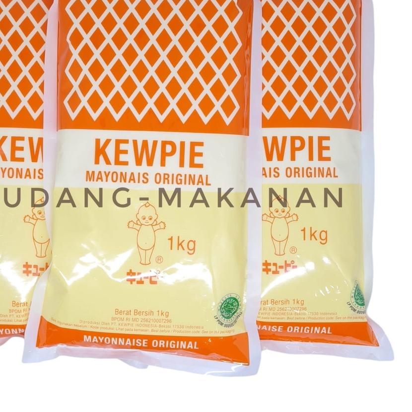 

☊ Kewpie Original Mayonnaise 1 kg, Best Mayo Japan, Kualitas Terbaik ✤