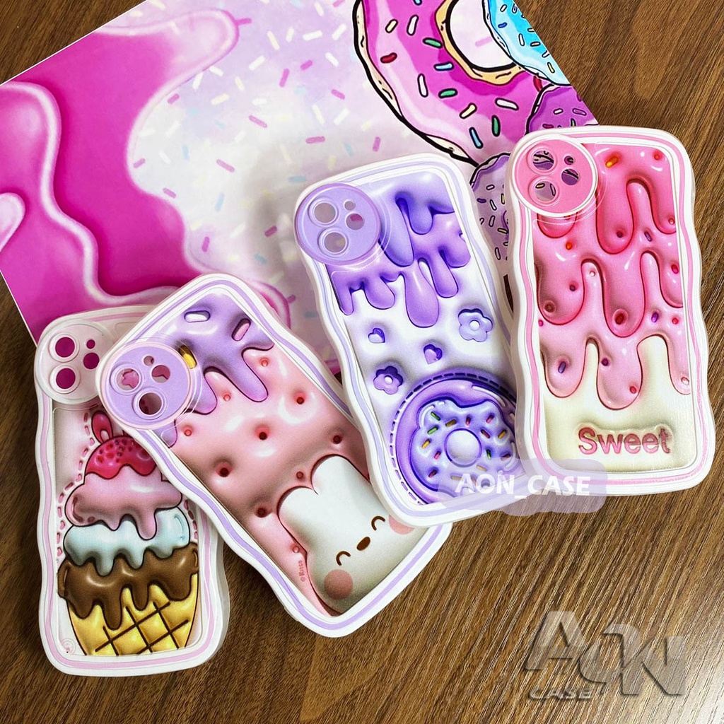 Case Gelombang Motif [GL-02] For All Type Smartphone - Wave Case - Kesing Gelombang - Softcase Gelom