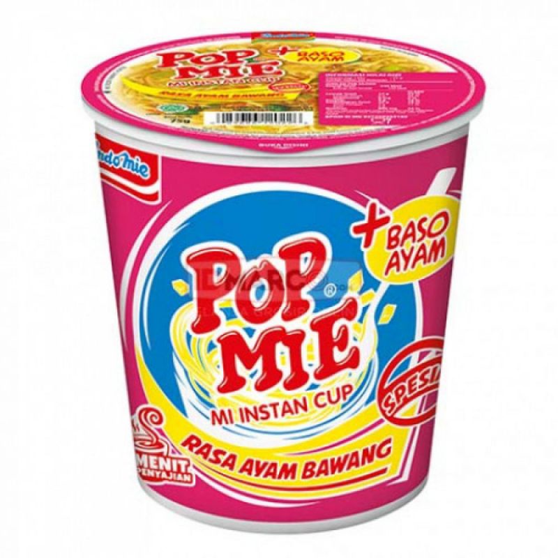 

Pop Mie Rasa Ayam Bawang