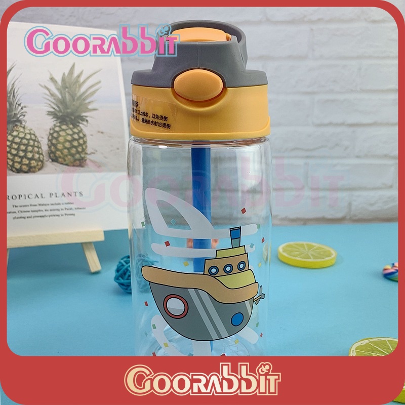 Goorabbit Cangkir Air Anak Duckbill Straw Cup/Anti Bocor