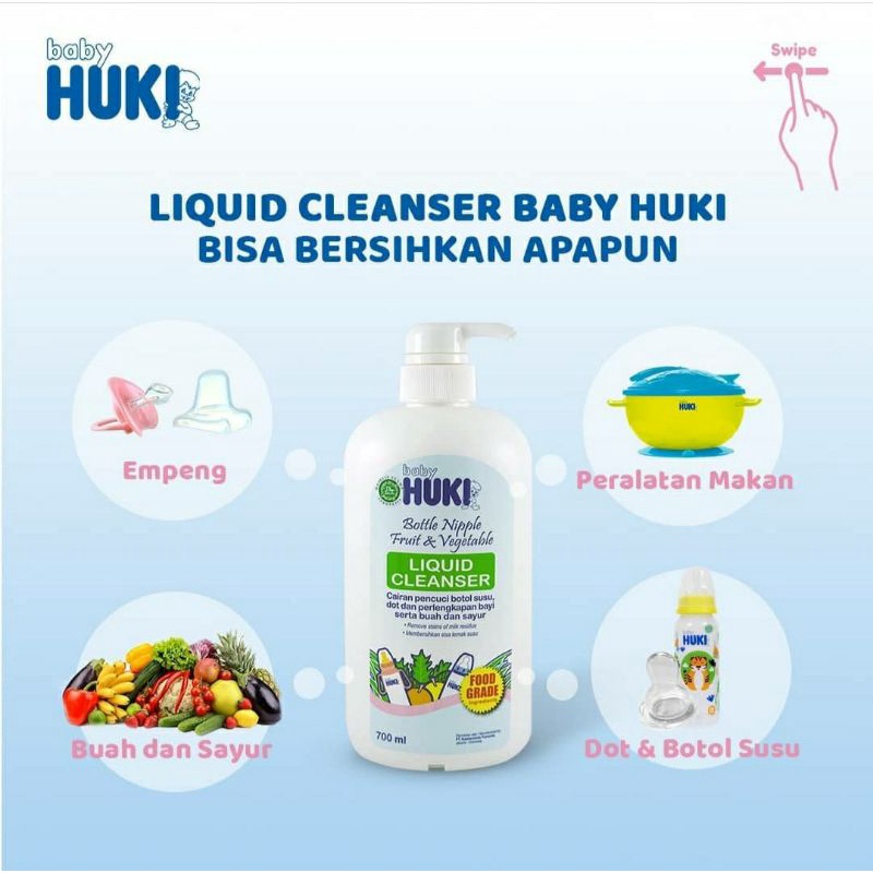 Baby Huki Liquid Cleanser Bottle 700 ml