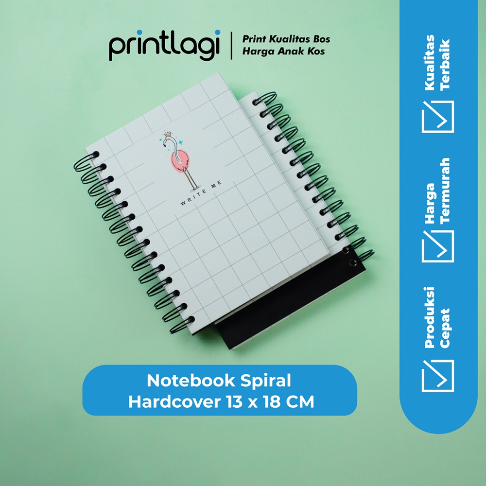 

Notebook Hardcover Spiral Lucu - Buku Agenda - Buku Catatan