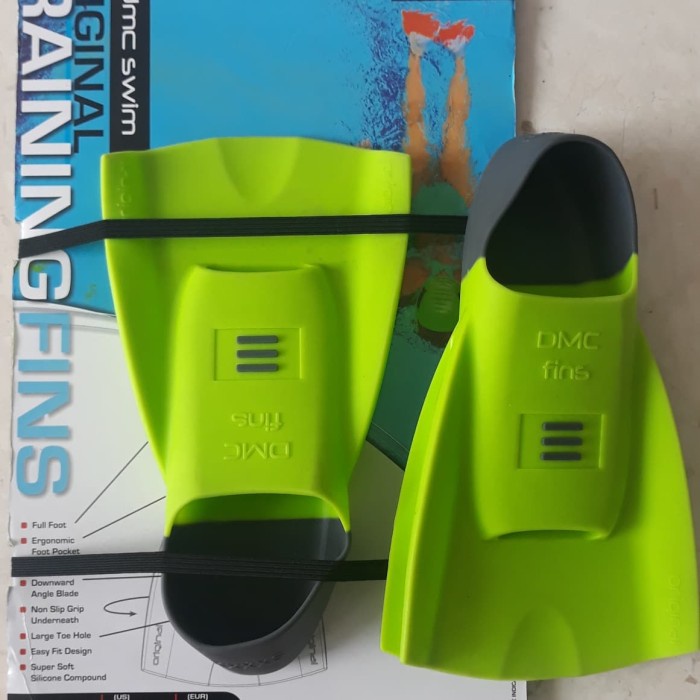 Terlaris Dmc Original Training Fins Size 3Xs- 5Xs