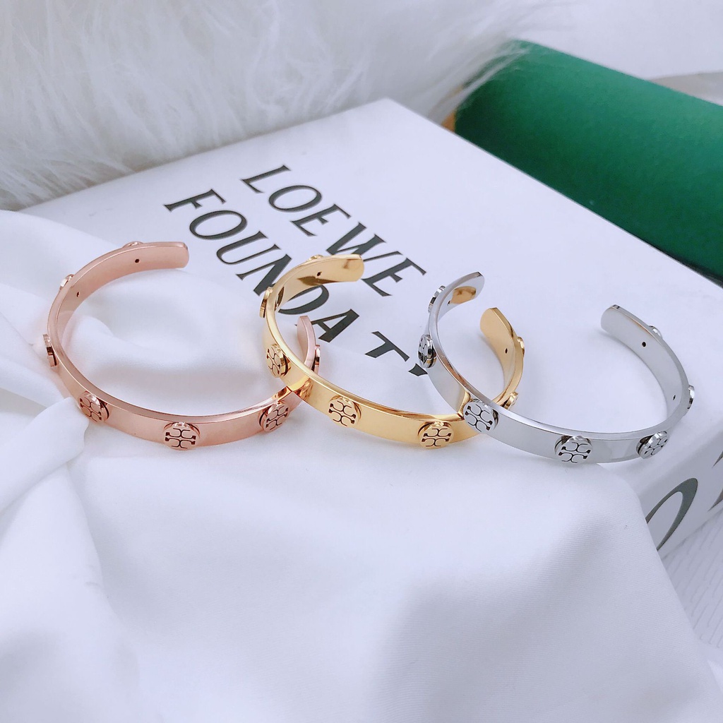 Gelang bangle TR titanium anti karat harga grosir bisa cod