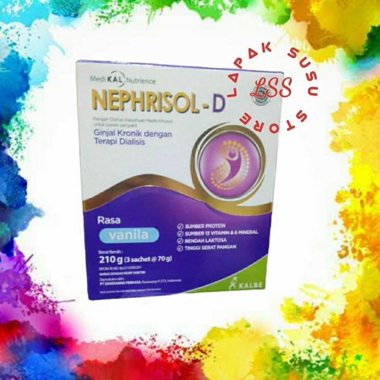 

☪ Nephrisol-D / nephrisold / nephrisol d Nephrisol- D Dialisis vanila 210gr ➬