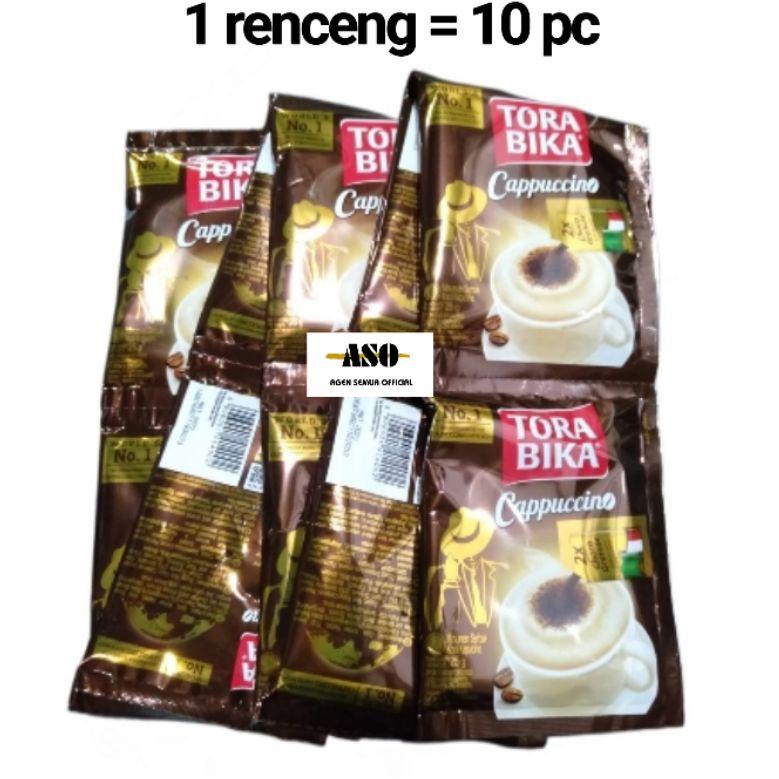 

Terlaku.../ Kopi Torabika CAPPUCINO + granule 25gr RENCENG ( ISI 10)