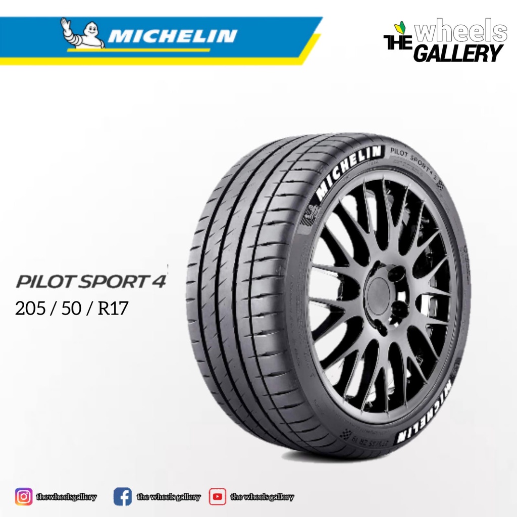 Ban Mobil Michelin Pilot Sport 4 205/50/R17