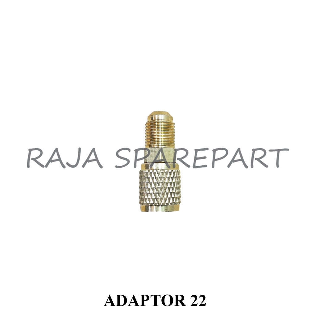 Adaptor AC /  Switch Connector R22 /  Adaptor Converter dari R410 ke Kran Outdoor Ukuran 1/4&quot;