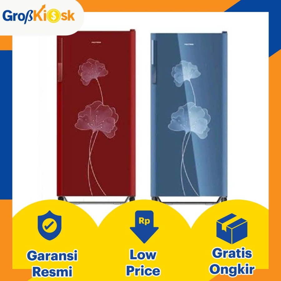 KULKAS POLYTRON 160L 1 PINTU PRA 16AN / PRA-16AN