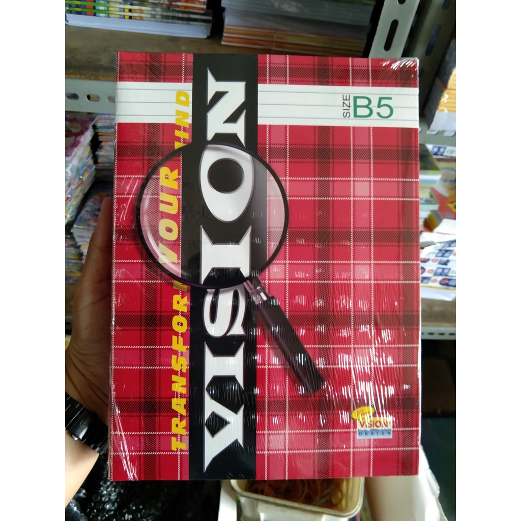 

Buku Tulis Big Bozz/Buku Tulis Boxy Vision/ Buku Tulis 42 Lembar/ Buku Tulis Vision / Buku Boxy Vision/ Buku Campus