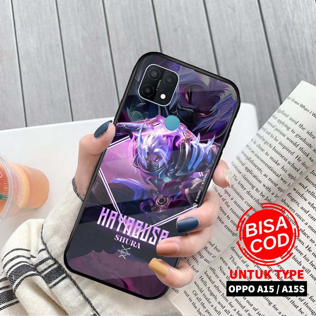 Case OPPO A15 Terbaru - Gsc case [ MOBILE LEGEND ] OPPO A15 - Case Hp - Casing Hp - Softcase Glossy - Softcase OPPO A15 - Casing hardcase glossy