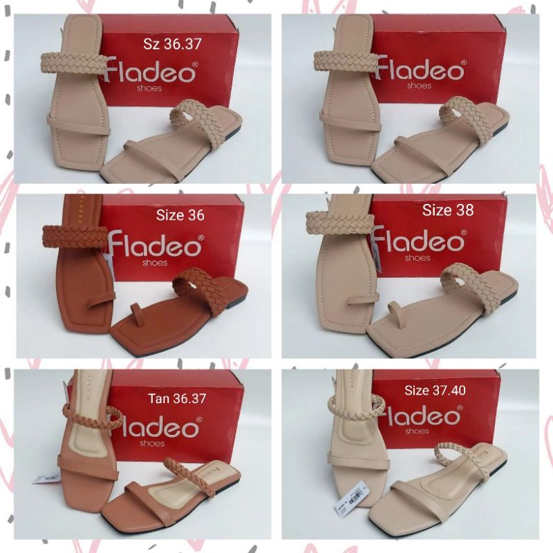 Sandal Teplek Fladeo Wanita