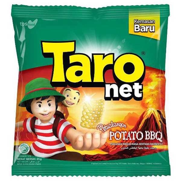 TARO NET POTATO BARBEQUE 65 GR