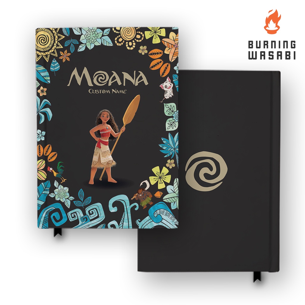 

Notebook Buku Moana 2 Hardcover Agenda Custom Nama Diary Jurnal Agenda A5 A6