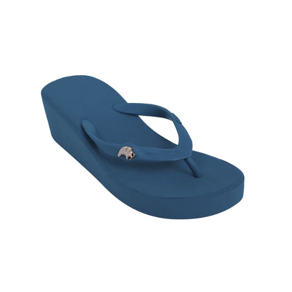 Sandal Fipper Wedges S Blue Snorkel Original