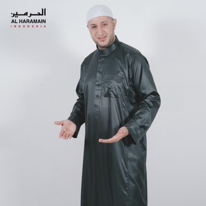 AL Haramain Original Jubah / Gamis Pria Dewasa Viet | Hijau size V2 -