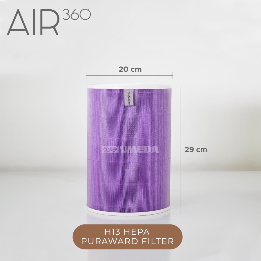 Umeda Air Purifier AIR360 HEPA Filter Original